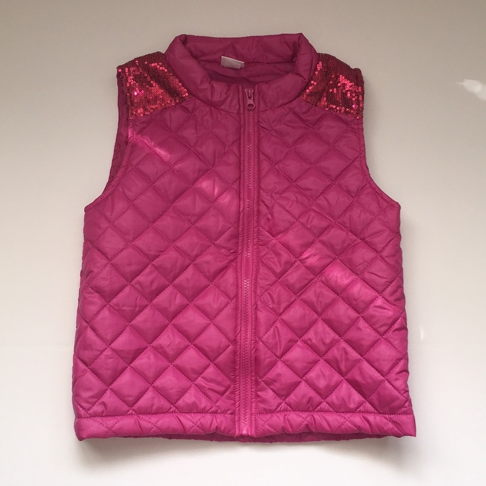 CRB Quilted Puffy Vest Girls Size 14